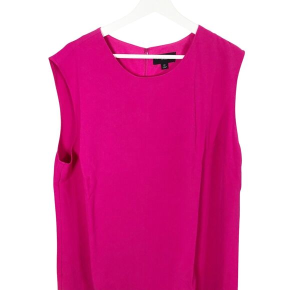 Victoria Beckham for Target 2X Pink Mini Dress White Trim Mod NWT - Picture 3 of 12